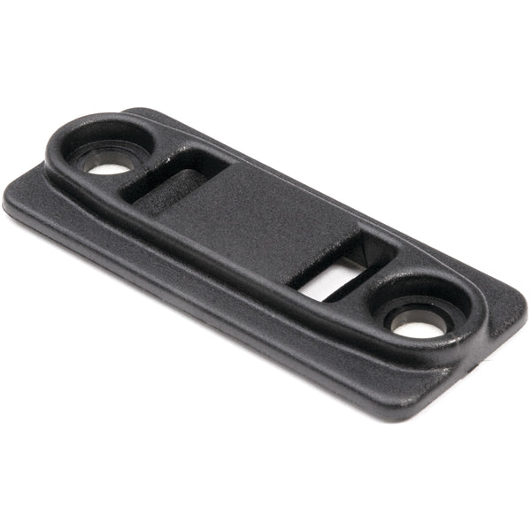 HellermannTyton GTM50A0C2 | Grip Tie Mount For .5" Wide Grip Tie, Adhesive, Pa66Uv, Black, 100/Pkg