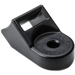 HellermannTyton HDM190HIRH4 | Standard Torque Cable Tie Mount, Mtg Hole Dia. 0.1875", Max Torque 115.0 In Lbs, Pa66Hirhsuv, Black, 500/Pkg
