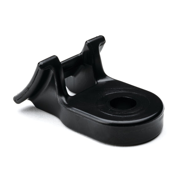 HellermannTyton HDM321HIHSUVH4 | Medium Torque Cable Tie Mount, Mounting Dia. 0.3125", Max Torque 40.0 Lb - Ft, Pa66Hirhsuv, Black, 500/Pkg