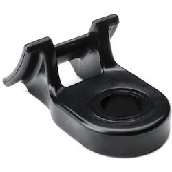 HellermannTyton HDM401HIHSUVH4 | Medium Torque Cable Tie Mount, Mounting Hole Dia. 0.375", Max Torque 40.0 Lb - Ft, Pa66Hirhsuv, Black, 500/Pkg