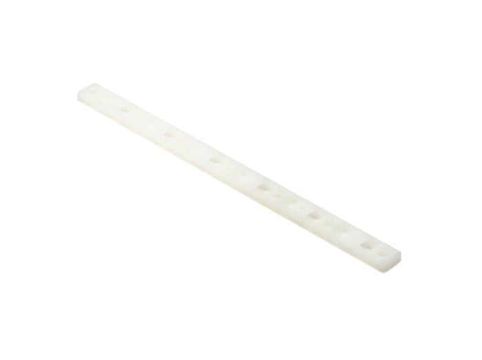 HellermannTyton MP2M5.NN3P | Cable Tie Mounting Plates, .50ft.ft. x 3.00ft.ft., T18-T50 Cable Ties, #10 (M5) Screw, PA66, Natural, 100/pk