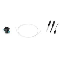 HellermannTyton PFCLC10G | Connector, Fiber Optic LC Multimode OM3 (50/125), Pre-Polished (Cleave & Insert)