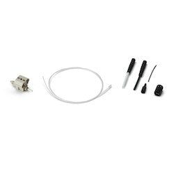 HellermannTyton PFCST50 | Connector, Fiber Optic ST Multimode OM2 (50/125), Pre-Polished (Cleave & Insert)