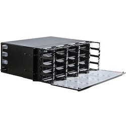 HellermannTyton RNA4UCN | RapidNet Distribution Chassis, 7.0 " Height, 16.0" Deep, 19.0 " Length, Metal, Black, 1/pkg