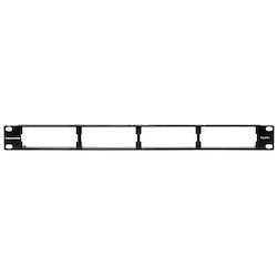 HellermannTyton RNGPP1UHD | RNG Series High Density Modular Panel for High Density Cassette, 1U, Steel, Black, 1/ctn