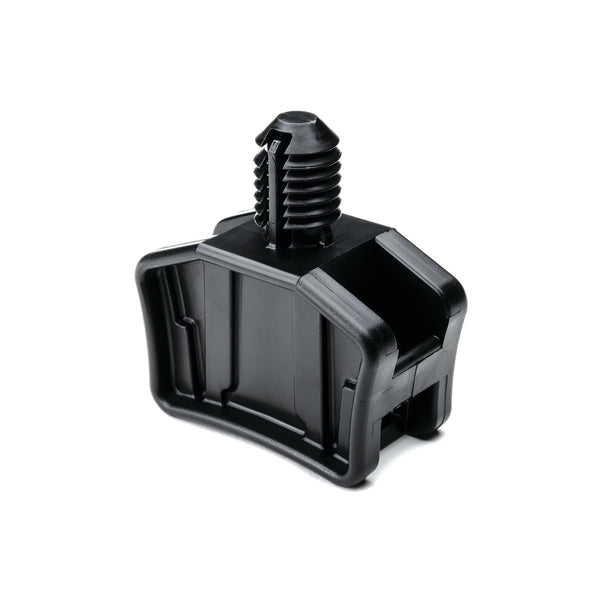 HellermannTyton S3STM500HIRHSF1 | Fir Tree Saddle Mount, Hole Diameter 0.5", Panel Thickness 0.08 - 0.52", Pa66Hirhsuv, Black, 250/Pkg