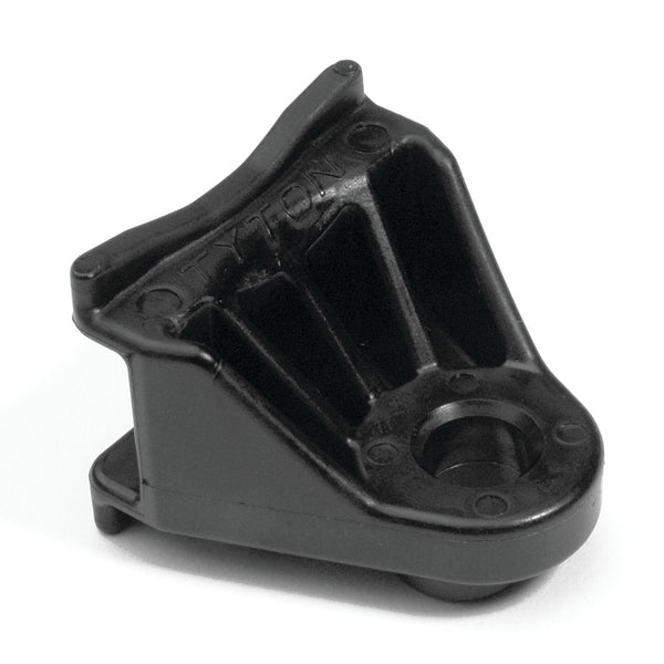 HellermannTyton SAOM820HIRHSH1 | Axial Oval Mount, 0.31" (8Mm) Mounting Hole, Pa66Hirhsuv, Black, 500/Pkg