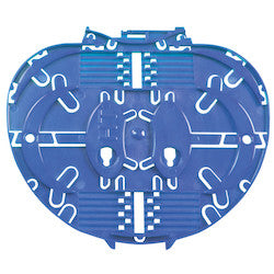 HellermannTyton SCBIR-3A-BL | IR Single Circuit SC-B Tray, 3A x 12, Blue, 12/pkg