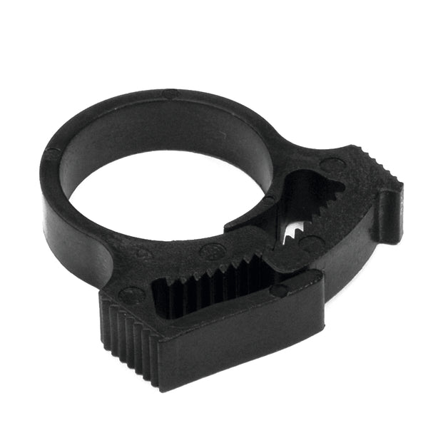 HellermannTyton SNP10GHS0M4 | Snapper Hose Clamp, 0.57 - 0.65" Bundle Diameter, Pa66Gf13, Black, 1000/Pkg