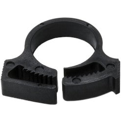 HellermannTyton SNP10GHS0M4 | Snapper Hose Clamp, 0.57 - 0.65" Bundle Diameter, Pa66Gf13, Black, 1000/Pkg