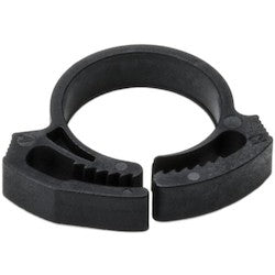 HellermannTyton SNP12AGHS0C2 | Snapper Hose Clamp, .62"-.72" Bundle Diameter, PA66GF13, Black, 100/pkg