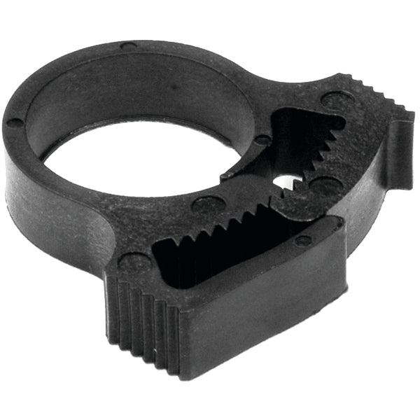 HellermannTyton SNP18AGHS0C2 | Snapper Hose Clamp, 0.78" - 0.93" Bundle Diameter, Pa66Gf13, Black, 100/Pkg