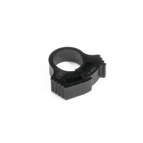 HellermannTyton SNP1.5GHS0M4 | Snapper Hose Clamp, 0.32 - 0.35" Bundle Diameter, Pa66Gf13, Black, 1000/Pkg