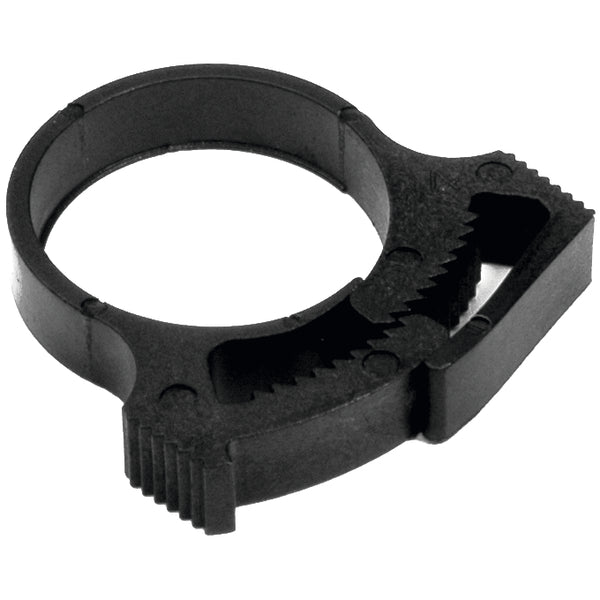 HellermannTyton SNP1.25GHS0C2 | Snapper Hose Clamp, 0.28" - 0.30" Bundle Diameter, Pa66Gf13, Black, 100/Pkg