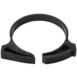 HellermannTyton SNP38GHS0H4 | Snapper Hose Clamp, 1.61 - 1.90" Bundle Diameter, Pa66Gf13, Black, 500/Pkg