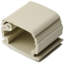 HellermannTyton SRCI0500C2 | TSR Adhesive Cable Clamp, 0.76" Width, 0.51" Height, PVC, Ivory, 100/Pkg