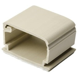 HellermannTyton SRCI0750C2 | TSR Adhesive Cable Clamp, 1.25" Width, 0.77" Height, PVC, Ivory, 100/Pkg