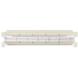 HellermannTyton T110WB50 | Category 5e 50 Pair 110 Wiring Block, 1/box