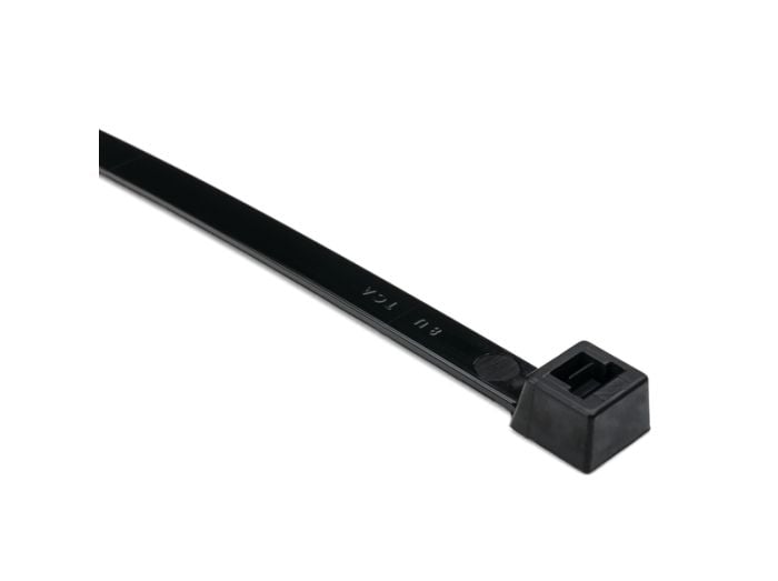 HellermannTyton T150R0UVX2 | Heavy Duty Cable Tie, 15.4" Long, UL Rated, 175lb Tensile Strength, PA66UV, Black, 25/pkg
