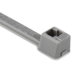 HellermannTyton T18R8M4 | Cable Tie, 4" Long, UL Rated, 18lb Tensile Strength, PA66, Gray, 1000/pkg