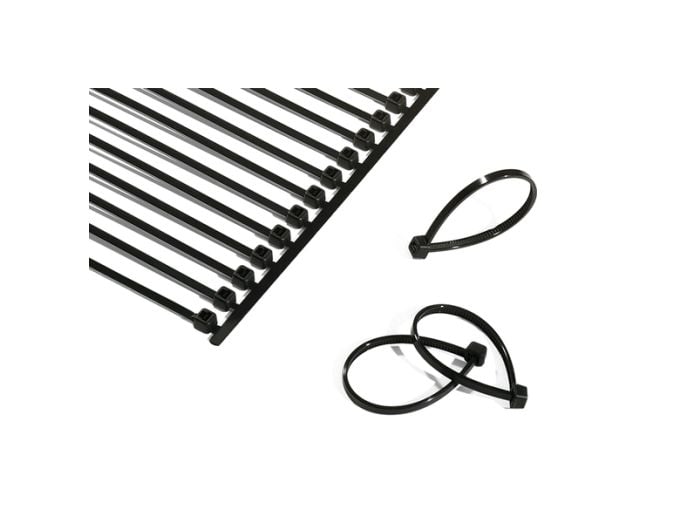 HellermannTyton T18RA50 | Cable Tie for AT2000, 18lb Tensile Strength, PA66, Natural, 50/bandolier, 500/pkg