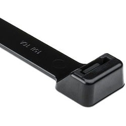 HellermannTyton T255M0HIRX2 | Heavy Duty Cable Tie, 22" Long, Ul Rated, 250Lb Tensile Strength, Pa66Hirhsuv, Black, 25/Pkg