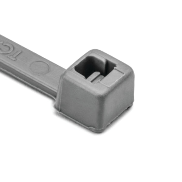 HellermannTyton T30R8M4 | Cable Tie, 5.8" Long, UL Rated, 30lb Tensile Strength, PA66, Gray, 1000/pkg