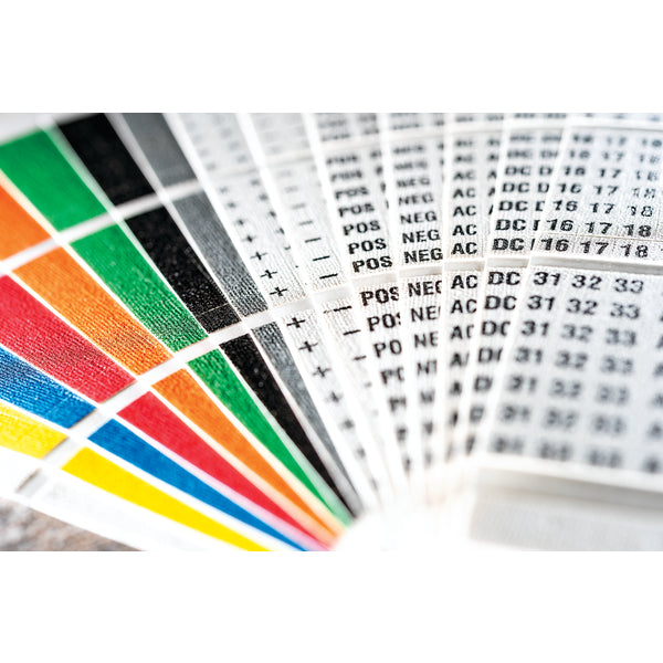 HellermannTyton TCWM6 | Handi-Pak Marker Booklet, (150) T1, T2, T3, White, 1/Pkg