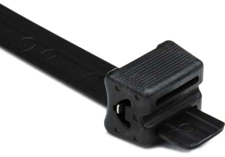 HellermannTyton TELS-13 | Extended-Length Cable Tie Kit, Black, POM, 10–13.5"