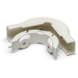 HellermannTyton TSR1FW-29-1 | External Corner Cover, 3/4", 1" Bend Radius, PVC, Office White, 1/bag