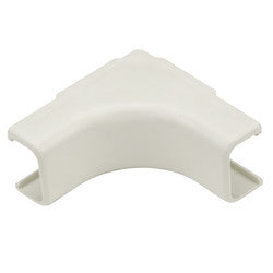 HellermannTyton TSR1FW-33 | Internal Corner Cover, 3/4", 1" Bend Radius, PVC, Office White, 1/bag
