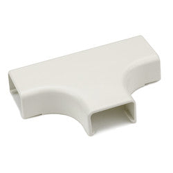 HellermannTyton TSR2FW-21 | Tee Cover, 1-1/4", 1" Bend Radius, PVC, Office White, 1/bag