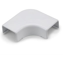 HellermannTyton TSR2W-25-1 | Elbow Cover, 1-1/4", 1" Bend Radius, Pvc, White, 1/Bg
