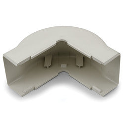 HellermannTyton TSR3FW-29 | External Corner Cover, 1-3/4", 1" Bend Radius, PVC, Office White, 1/bag