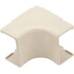 HellermannTyton TSR3I-33-1 | Internal Corner Cover, 1-3/4", 1" Bend Radius, PVC, Ivory, 1/bag