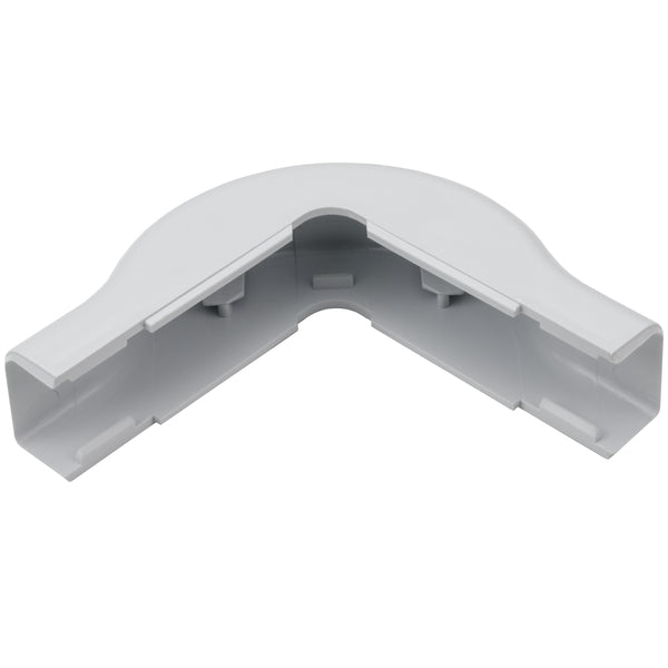 HellermannTyton TSR3W-29-1 | External Corner Cover, 1-3/4", 1" Bend Radius, Pvc, White, 1/Bg
