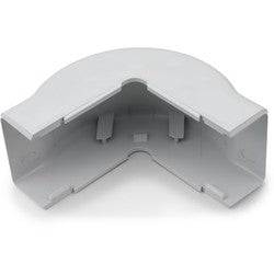 HellermannTyton TSR3W-29-1 | External Corner Cover, 1-3/4", 1" Bend Radius, Pvc, White, 1/Bg