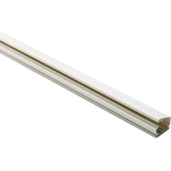 HellermannTyton TSRP1FW-8A | One Piece Power Rated Raceway, 3/4", 8.0 Ft Long, Pvc, Office White, 160Ft/Carton