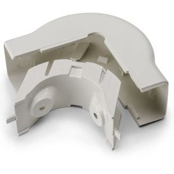HellermannTyton TSRP2FW-29-1 | External Corner Cover, 1-1/4", 1" Bend Radius, PVC, Office White1/bag