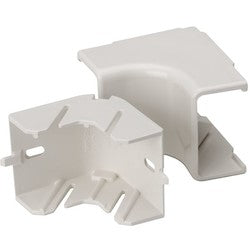 HellermannTyton TSRP2FW-33-1 | Internal Corner Cover, 1-1/4", 1" Bend Radius, Pvc, Office White, 1/Bg