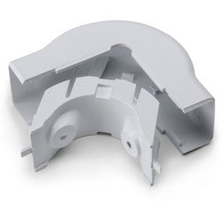 HellermannTyton TSRP2W-29-1 | External Corner Cover, 1-1/4", 1" Bend Radius, PVC, White, 1/bag