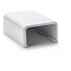 HellermannTyton TSRP2W-36 | End Cap, 1-1/4", PVC, White, 1/bag
