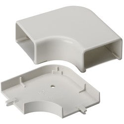 HellermannTyton TSRP3FW-25-1 | Elbow Cover, 1-3/4", 1" Bend Radius, PVC, Office White, 1/bag