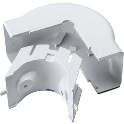 HellermannTyton TSRP3W-29-1 | External Corner Cover, 1-3/4", 1" Bend Radius, Pvc, White, 1/Bg