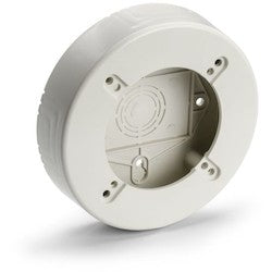 HellermannTyton TSRPFW-RB | Round Junction Box, 1-1/4" Deep, Pvc, Office White, 1/Bg