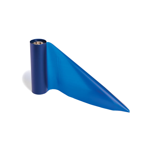 HellermannTyton TT822OUTSM6 | Thermal Transfer Ribbon, 4.33" X 242', 0.5" Core, Pet, Blue, 1/Pkg