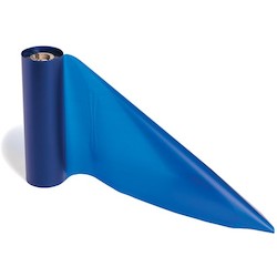 HellermannTyton TT822OUTSM6 | Thermal Transfer Ribbon, 4.33" X 242', 0.5" Core, Pet, Blue, 1/Pkg