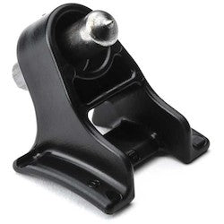 HellermannTyton WSM60IMHSUVH1 | Weld Stud Mount, Max Bundle Diameter 6.0", Stud Diameter .24", Pa66Hirhsuv, Black, 500/Pkg