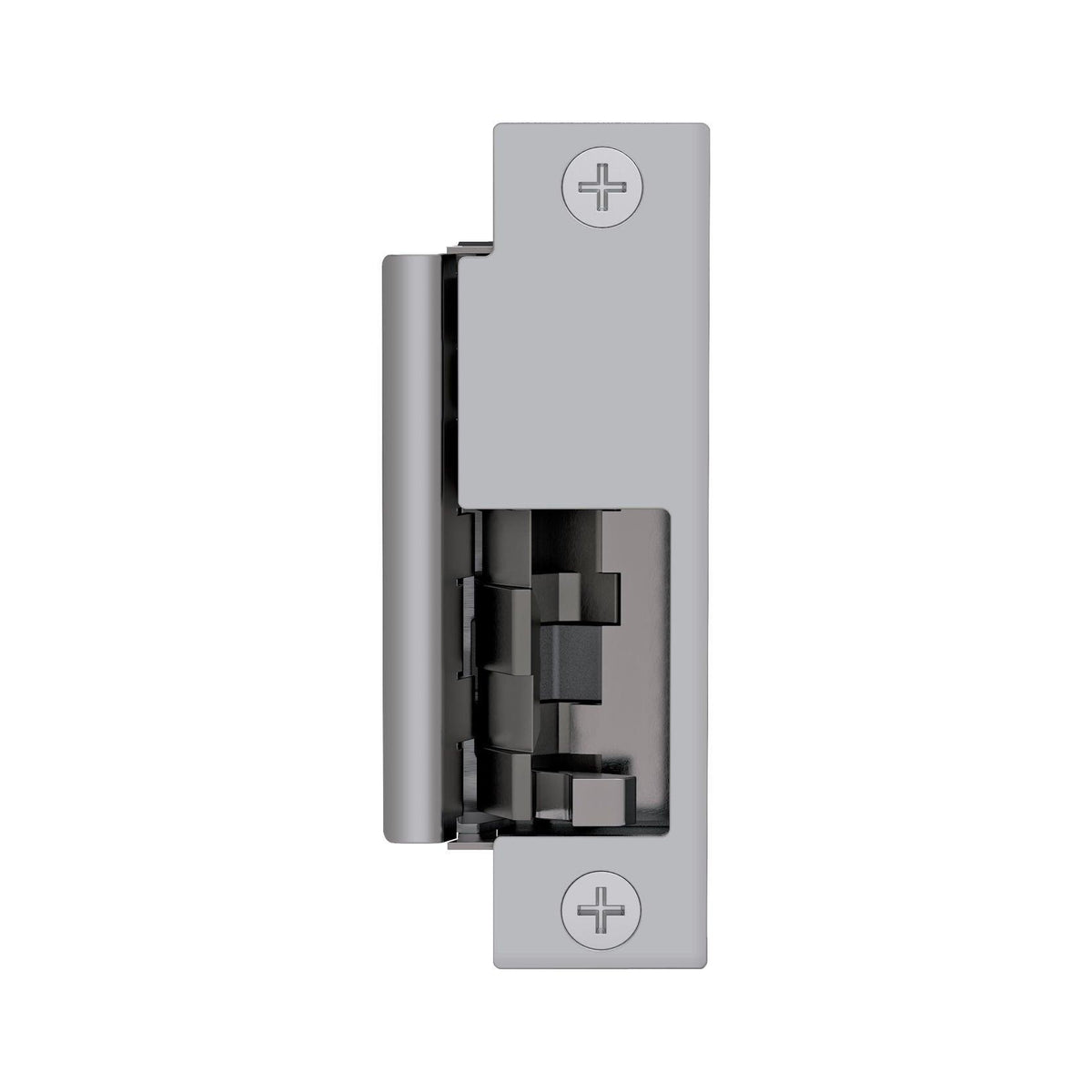Hes FP:852M-630 | Faceplate Kit, 1-1/4 in. W, 4-7/8 in. L, Hollow Metal/Wood, US32D Satin Stainless Steel