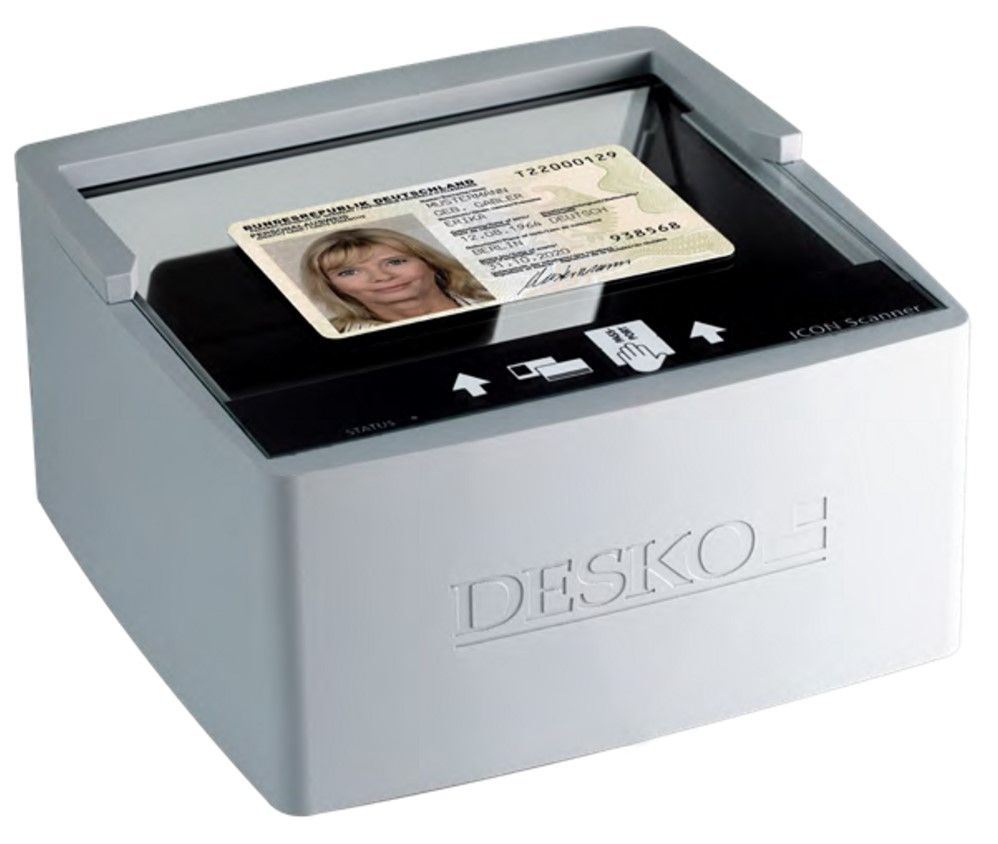 Hid - Usa EL-DESKO-ICON | DESKO ICON Scanner for ID Document Scanning